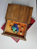Book Dice Tray - Necronomicon Board Game Tabletop Gaming Gifts Accessories, RPG D&D Dice