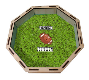 Dice Tray - Bloodbowl Team Name Board Game Tabletop Gaming Gifts Accessories, RPG D&D Dice