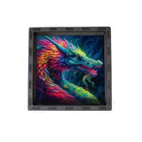 Dice Tray - Rainbow Dragon Board Game Tabletop Gaming Gifts Accessories, RPG D&D Dice